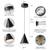 2, black pendant lights. Brand new in box 4 thumbnail