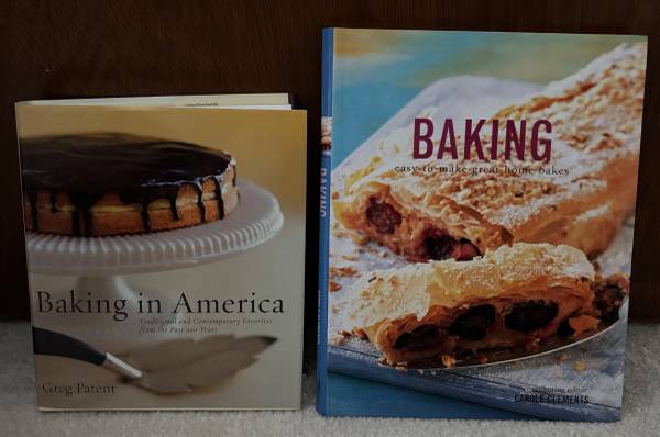 2 Baking Cookbooks: Baking in America & Easy Home Bakes 1