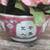 Floral Arrangement China Bowl with Artificial Roses 3 thumbnail