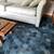 Ben Soleimani Restoration Hardware Blue Hide Hexahide Woven Hide Rug 11 thumbnail