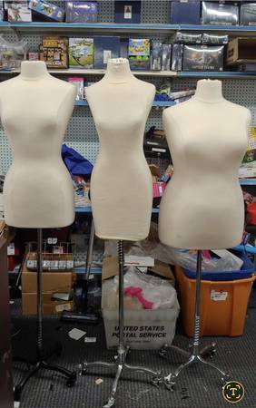 Full Size Female Mannequin $300 All 3 1