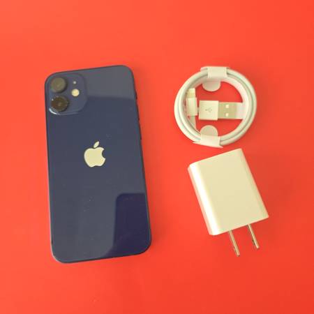 Apple iPhone 12 Mini Blue - UNLOCKED - Like New - $225 (San Jose)63471233762305121