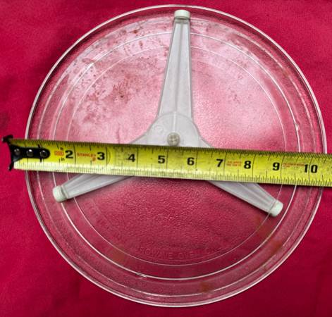 Microwave GLASS Turntable Plate + Roller 1