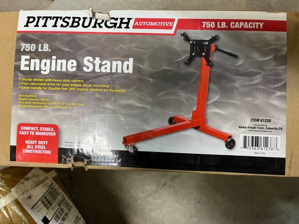 Engine stand, 750lb 1