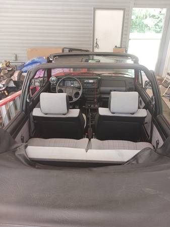 1989 Vw Cabriolet - $9,000 (Knoxville)63625082696577123