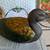 Vintage Amber & Green Glass & Brass Mallard Duck Nightlight Lamp 3 thumbnail