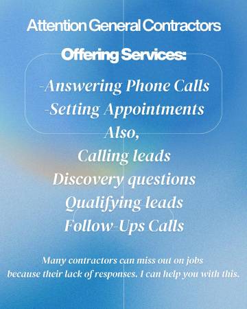Attention General Contractors! (Los Angeles, Ca)63893601160963120