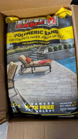 Gator Polymeric Super Sand Bond. for Paver Joints up to 1 Inch (Beige) 1