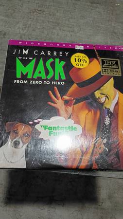 Laser discs: paying cash now 1