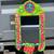 Janet Locke Local Ithaca NY Artist Funky Multi-Colored Mirror Sweet 1 thumbnail