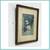 Antique Architectural Landscape Art Work, Framed 3 thumbnail