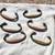 antique brass DOOR HANDLE dresser drawer pulls handles plate faceplate 4 thumbnail