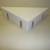 Solid Wood White Corner Wall Shelf 2 thumbnail