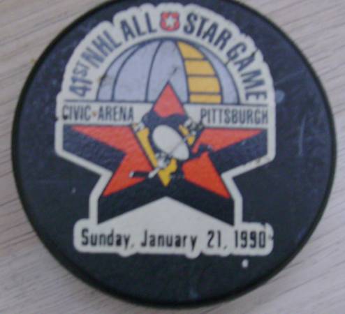 41st NHL All-Star Game Puck 1
