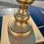 Antique Brass Candlestick Table Lamp – Mid‑Century Regency, 33″ Tall, Pati 6 thumbnail