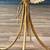 Italian Hollywood Regency Gilt-Metal Rose & Leaf Side Table w/ Glass T 8 thumbnail
