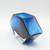 Riihimaki glass vase, Finland / blue diamond shaped 4 thumbnail
