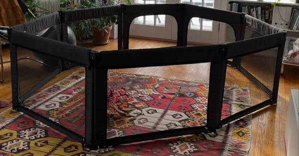 Large Adjustable Baby Playpen 1