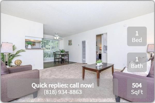 $1,891 / 1br - 572ft2 - ¡Ubicación privilegiada! Planos de piso increíbles. Ven a visitarnos. (Studio City)63952932835715121