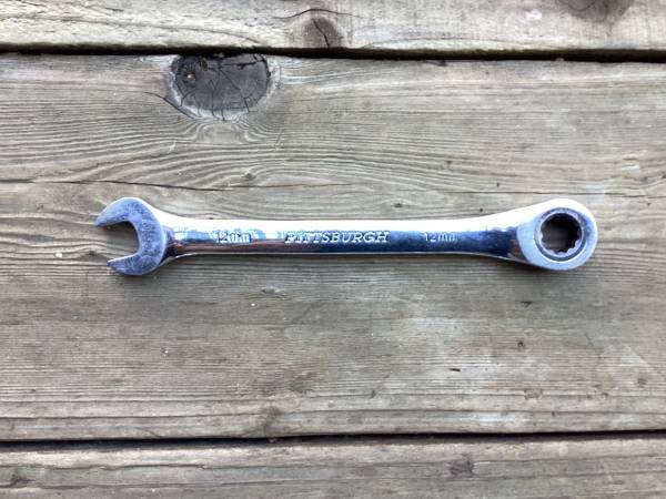 Pittsburgh 12mm combination, ratchet wrench 1
