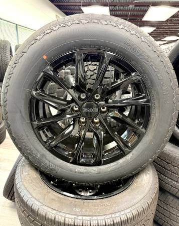 Brand New 20” Gloss Black Onyx Wheels & Tires for Silverado/Tahoe/Yuko 1