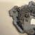 Mini Silver 3D Dragon on base 3 thumbnail