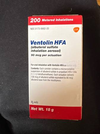 Ventolin HFA Inhaler 1