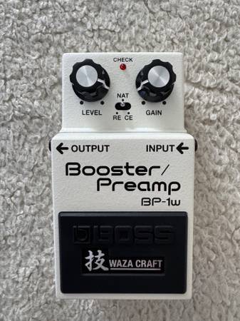 Boss Booster/Preamp BP-1W (WAZA CRAFT) 1