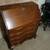 Antique chippendale Mahogany oxbow drop front secretary desk 7 thumbnail
