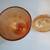 Vintage Caramel Marigold Carnival Glass Candy Dish 3 thumbnail