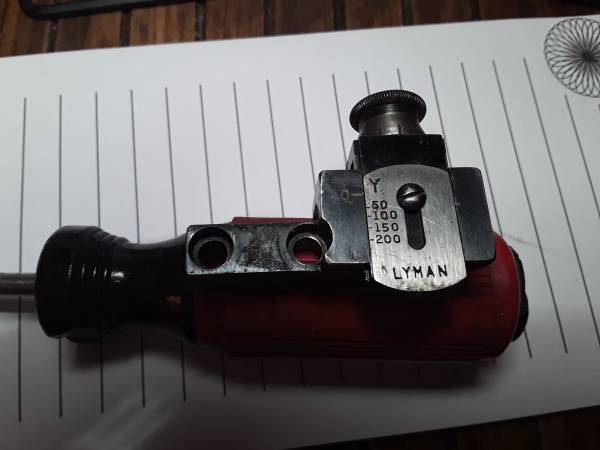 Lyman peep sight 57ms 1