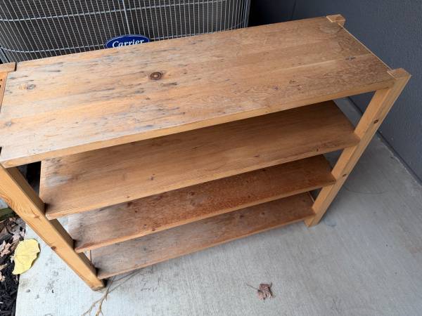 ikea ivar shelf for shoes or garage 1
