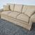 Ethan Allen skirted sofa couch 3 thumbnail