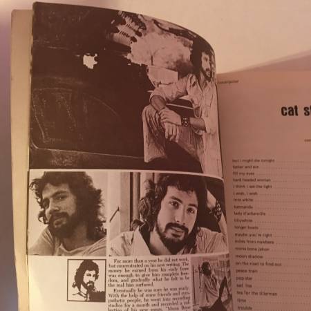Cat Stevens Song Book Walter Kane And Son Publisher 1