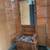 WOOD ENTRY BENCH WITH MIRROR AND STORAGE 2 thumbnail