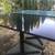 Natural Black Granite Rectangular Tables with Glass Cover 30"x 47" 1 thumbnail