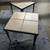TILE TOP COFFEE TABLE + 2 END TABLES METAL FRAMES 8 thumbnail