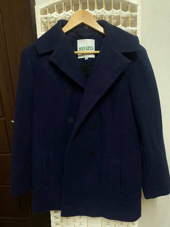 Kenzo wool coat 1