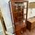 Vintage Chinese Hardwood and Glass Curio Display Glass 1 thumbnail