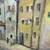 European Street Scene Street Painting -Signed Barron 5 thumbnail