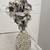 Z Gallerie Seashell Vase 25"H x 10.5"W x 4.5" D w/ Flowers 43"H Total 4 thumbnail