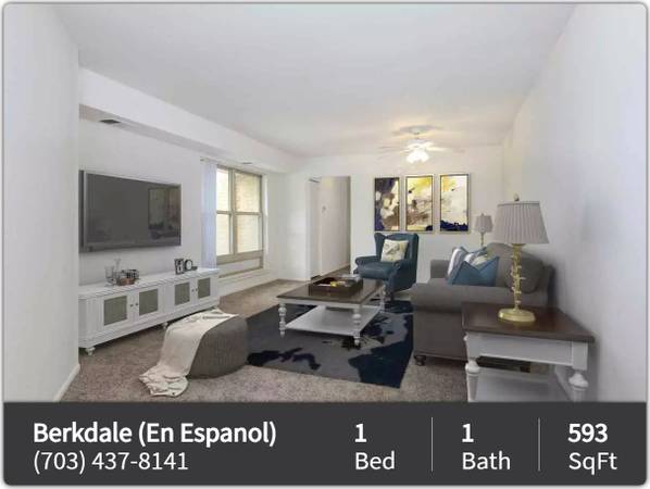 $1,749 / 1br - 593ft2 - ¡Guauu! Te encantará este increíble 1 cuarto, 1 baño! (Herndon)64039861807489121