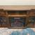 5 Ft Wood Fireplace Heater TV Entertainment Stand  🚚 extra 4 thumbnail