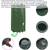 vidaXL Water Tank Green - PVC Large Foldable Water Tank Cylindrical..! 1 thumbnail