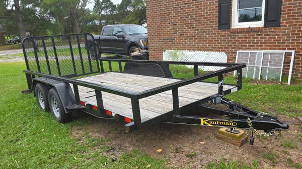 2026 16' Kaufman Utility Trailer 1