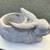 A vintage cement rabbit planter 2 thumbnail