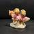 Vintage Valentine Cherub Resin Figurine Heart & Bow Angel Pink Wings Floral Rare 7 thumbnail