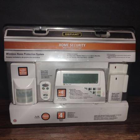 Defiant Home Security System NO wifi/bt/phone connection or service required 1