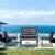 New 4 Pieces Outdoor Patio Furniture Set Conversation Set with Glass Coffee Tabl 1 thumbnail