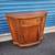 Cherry French Country Demilune Console Cabinet Sideboard Server Hall 1 thumbnail